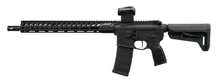 Sig Sauer RM400556N16BFORGE10 M400 Forge 5.56 NATO 10+1 16" Black Anodized Alloy Receiver w/Picatinny Rail, M-LOK Handguard, Magpul SL-K Black Polymer Stock, Black Polymer Grip, Sig ROMEO MSR Gen II R