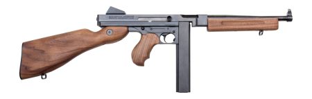Thompson M1SB M1 Carbine M1SB SBR 45 ACP 30+1 10.50" Blue Steel Barrel & Receiver, Walnut Horizontal Forend, Fixed American Walnut Stock & Grip