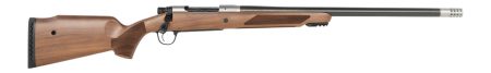 Christensen Arms 80106010000 Ridgeline Safari Big Game Full Size 375 H&H 22" Carbon Fiber Match Grade Threaded Barrel, Stainless Steel Drilled & Tapped Receiver, Picatinny Rail Forend, European Walnut
