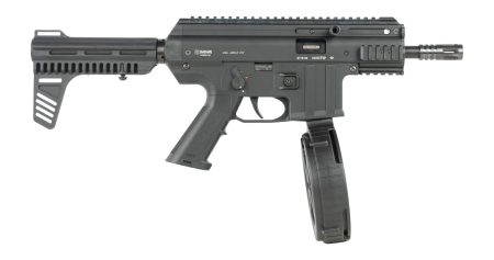 Mauser Rimfire 415.00.60_1 TacOps Pk 22 LR 110+1 5" Black Anodized Steel Barrel, Picatinny Rail Receiver, Black Aluminum Frame w/Picatinny Rail
