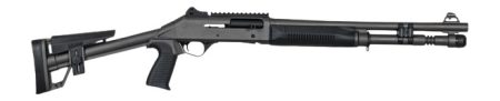 Panzer Arms PAM4TSDSFSS M4 Semi-Auto 3" 5+1 18.50" Tactical Barrel, Gray Tactical Gray Aluminum Receiver w/Picatinny Rail, Black Skeleton Synthetic Stock & Grip