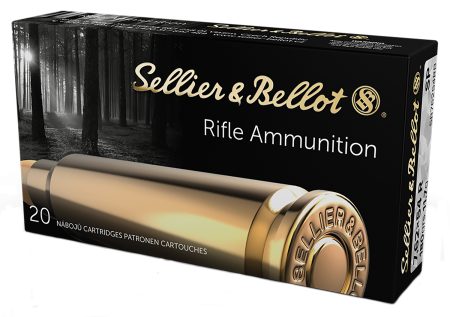Sellier & Bellot SB76254RB Rifle 7.62x54mmR 180gr Soft Point 20 Per Box/20 Case