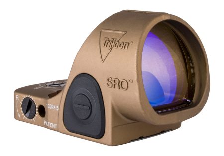 TRIJICON SRO SIGHT LED 2.5 MOA GRN BRWN