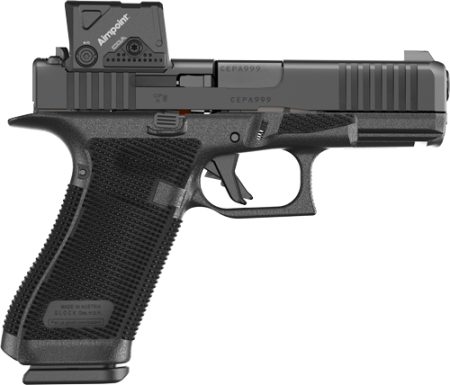 GLOCK 45 DC8 9MM GEN6 17RD - AIMPOINT COA RED DOT BLACK