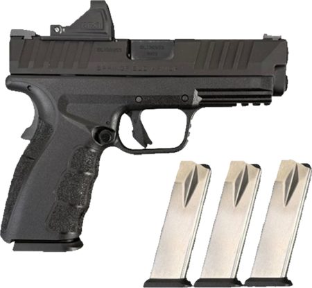 SPRINGFIELD XD MOD.4 OSP 9MM - 4" 10RD BLACK 4 MAGS GEAR PAC
