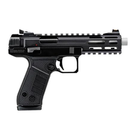 Beretta B22 Jaguar SAO Handgun .22 LR 10rd Magazines(2) 5.25" Threaded Tact Metal Barrel Black Frame