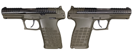 KELTEC PR57 5.7X28 PISTOL 4.64"BBL OPTIC READY, OD GRN, 20+1, 2-STRIPPER CLIPS